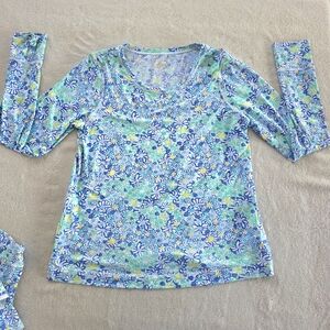 Floral Long Sleeve Women's Top